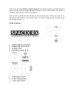 Предварительный просмотр 2 страницы Xstatic Pro Lighting Spacex RX User Manual