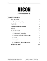 Preview for 2 page of Xstatic Alcon X-PARQUAD User Manual