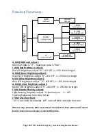 Preview for 5 page of Xstatic TORNADO LED User Manual