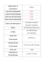 Preview for 9 page of xsto SCL170A Operation Manual