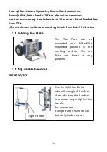 Preview for 22 page of xsto ZW4 D Series Operation Manual