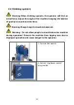 Preview for 30 page of xsto ZW4 D Series Operation Manual