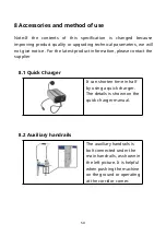 Preview for 52 page of xsto ZW4 D Series Operation Manual