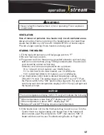 Preview for 17 page of Xstream HK070F Operation Manual