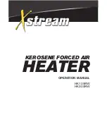 Xstream HK125RW Operation Manual preview