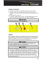 Предварительный просмотр 17 страницы Xstream HK125RW Operation Manual