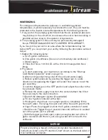 Preview for 27 page of Xstream X-HW2565AR Operation Manual