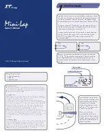 Предварительный просмотр 1 страницы XT Racing Mini-Lap Owner'S Manual