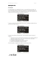 Предварительный просмотр 27 страницы XTA apa-4e8 Operator'S Manual