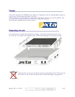 Preview for 7 page of XTA DP448 Operator'S Manual