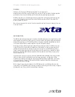 Предварительный просмотр 7 страницы XTA DPA SERIES Operator'S Manual