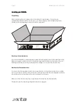 Preview for 9 page of XTA DS8000 Operator'S Manual