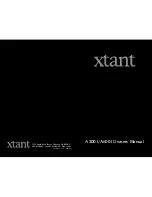 Xtant A3001/A6001 Owner'S Manual предпросмотр