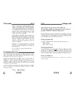 Предварительный просмотр 3 страницы Xtant A3001/A6001 Owner'S Manual