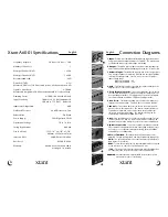 Предварительный просмотр 5 страницы Xtant A3001/A6001 Owner'S Manual