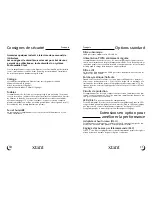 Предварительный просмотр 7 страницы Xtant A3001/A6001 Owner'S Manual