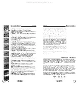 Предварительный просмотр 12 страницы Xtant A3001 Owner'S Manual