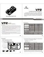 Preview for 1 page of XTAR VP2 Instruction Manual