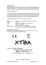 Preview for 8 page of XTBA 10i RDM Manual