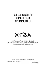 XTBA 4D Quick Start Manual предпросмотр