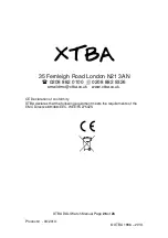 Предварительный просмотр 26 страницы XTBA DALI Watch Manual