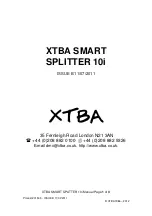 Preview for 1 page of XTBA SMART SPLITTER 10i Manual