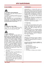 Preview for 4 page of XTE Electronic EV120P User Manual