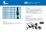 Preview for 2 page of Xtech XTA311 Quick Installation Manual