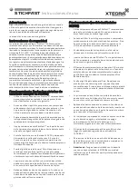 Preview for 12 page of xtegra Stickfast GX80 Operating Instructions Manual