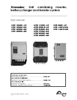 Preview for 1 page of Xtender XTS 900-12 User Manual