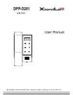 Preview for 1 page of XtendLan DPP-D201 User Manual