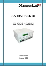 XtendLan G.SHDSL .bis NTU Series User Manual preview