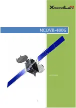 Предварительный просмотр 1 страницы XtendLan MCDVR-480G User Manual