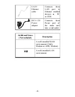 Preview for 5 page of XtendLan XL-HB192M User Manual