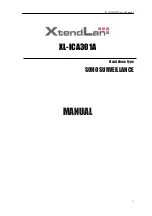 Preview for 1 page of XtendLan XL-ICA301A Manual