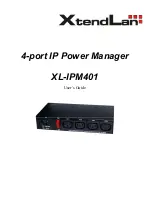 XtendLan XL-IPM401 User Manual preview