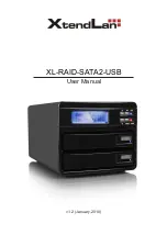 XtendLan XL-RAID-SATA2-USB User Manual preview