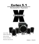 Preview for 1 page of Xtensions Carbon XS-445 User Manual