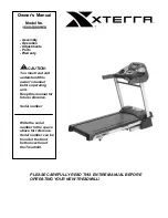 Preview for 1 page of Xterra 16004000960 Owner'S Manual