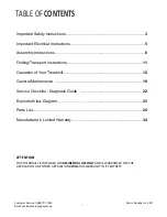 Preview for 2 page of Xterra 16004000980 Owner'S Manual