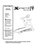 Xterra 16004009000 Owner'S Manual preview