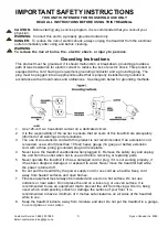 Предварительный просмотр 4 страницы Xterra 16004009000 Owner'S Manual