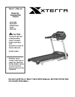 Preview for 1 page of Xterra 16004802500 Owner'S Manual