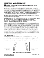 Предварительный просмотр 21 страницы Xterra 16004802500 Owner'S Manual