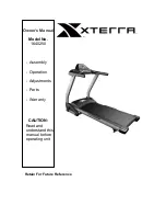 Xterra 1640250 Owner'S Manual preview