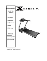 Xterra 1640255 Owner'S Manual preview