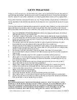 Preview for 3 page of Xterra 16416540 Owner'S Manual