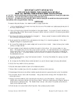 Preview for 3 page of Xterra 16417320 Owner'S Manual