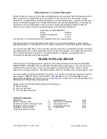 Preview for 2 page of Xterra 164174535US Owner'S Manual