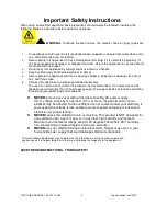 Preview for 5 page of Xterra 164174535US Owner'S Manual